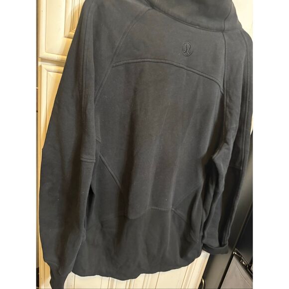 Lululemon Athletica Women's Scuba Funnel Neck Half Zip Sweatshirt Large - Picture 1 of 13